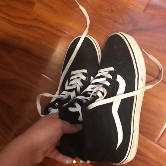 high top, black and white vans - Picture 2 of 4